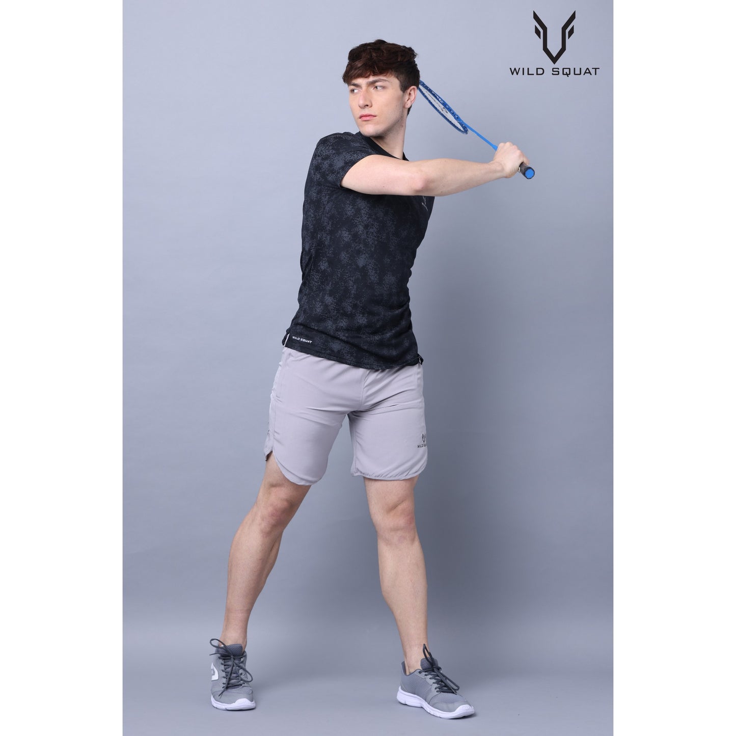 Fully Sublimated Dot Knit T-Shirt - Black
