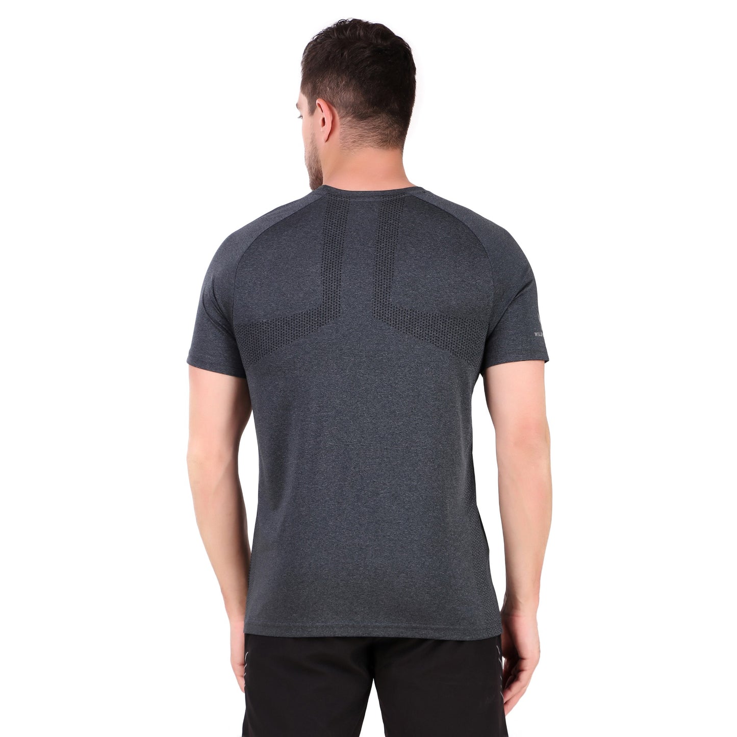 Premium Melang T-Shirt - Dark Grey