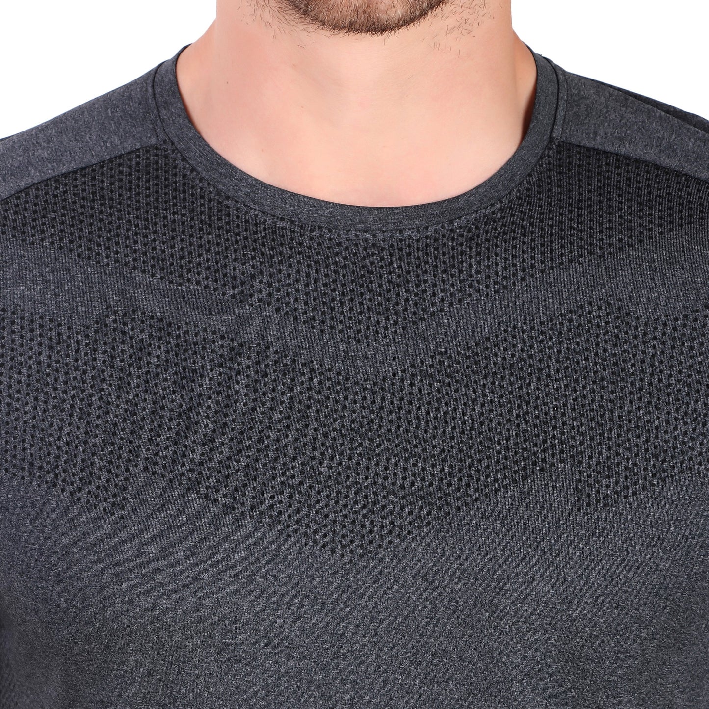 Premium Melang T-Shirt - Dark Grey