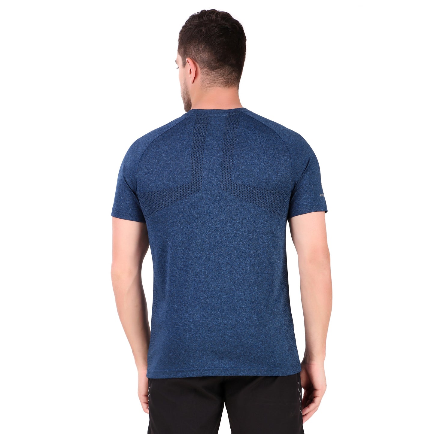 Premium Melang T-Shirt - Navy