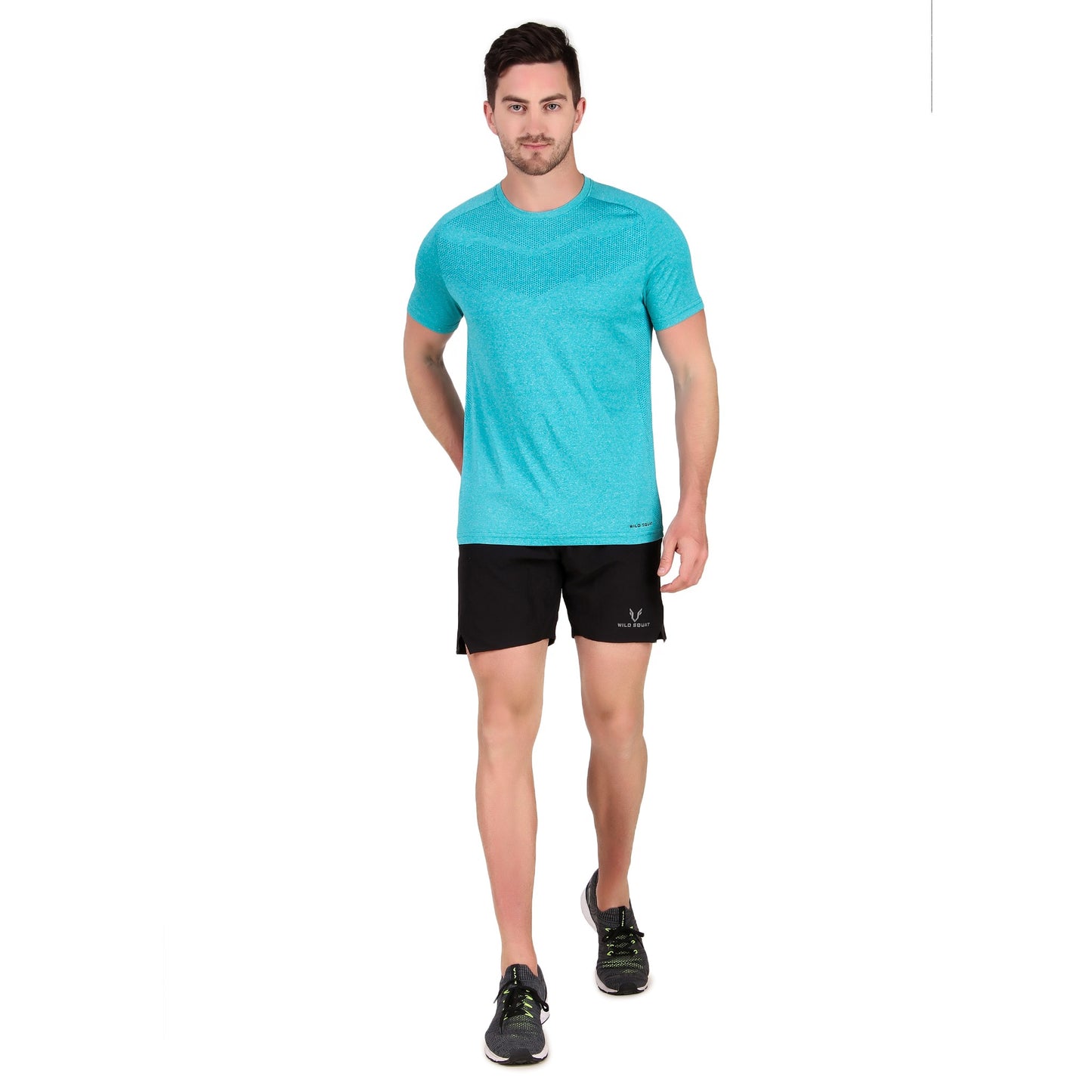Premium Melang T-Shirt - Sea Serpent