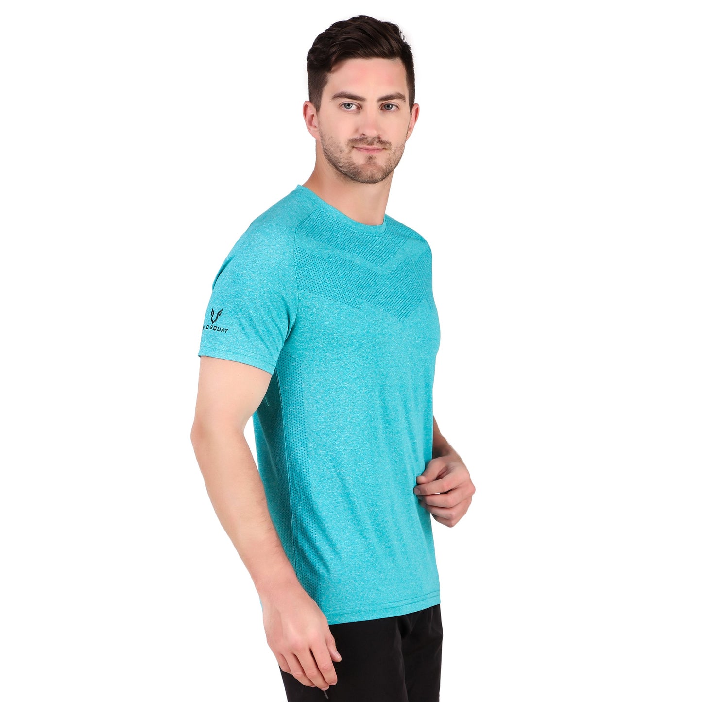 Premium Melang T-Shirt - Sea Serpent