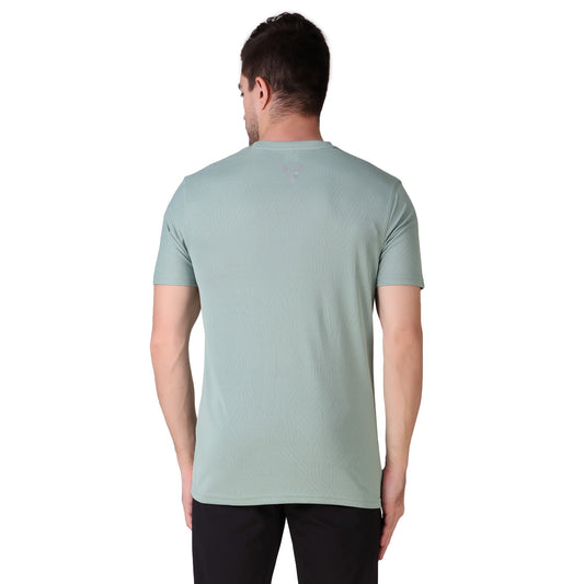 Breathable Jacquard T-Shirt - Casper