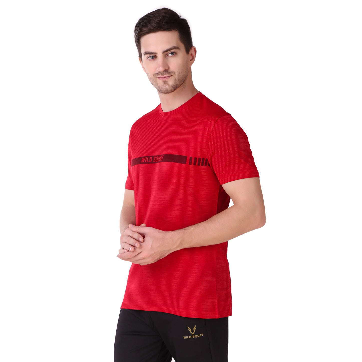 Jacquard T-Shirt - Red
