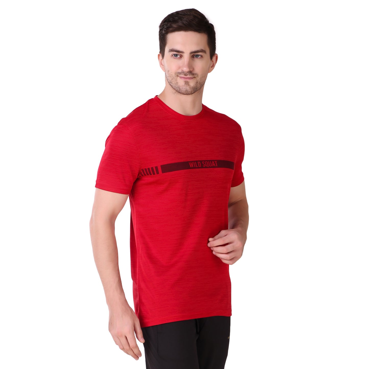 Jacquard T-Shirt - Red