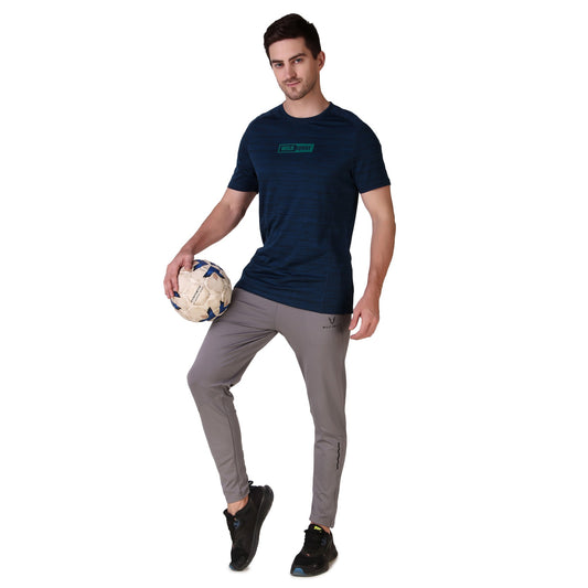 Athletic Core Half Sleeve T-Shirt - Navy