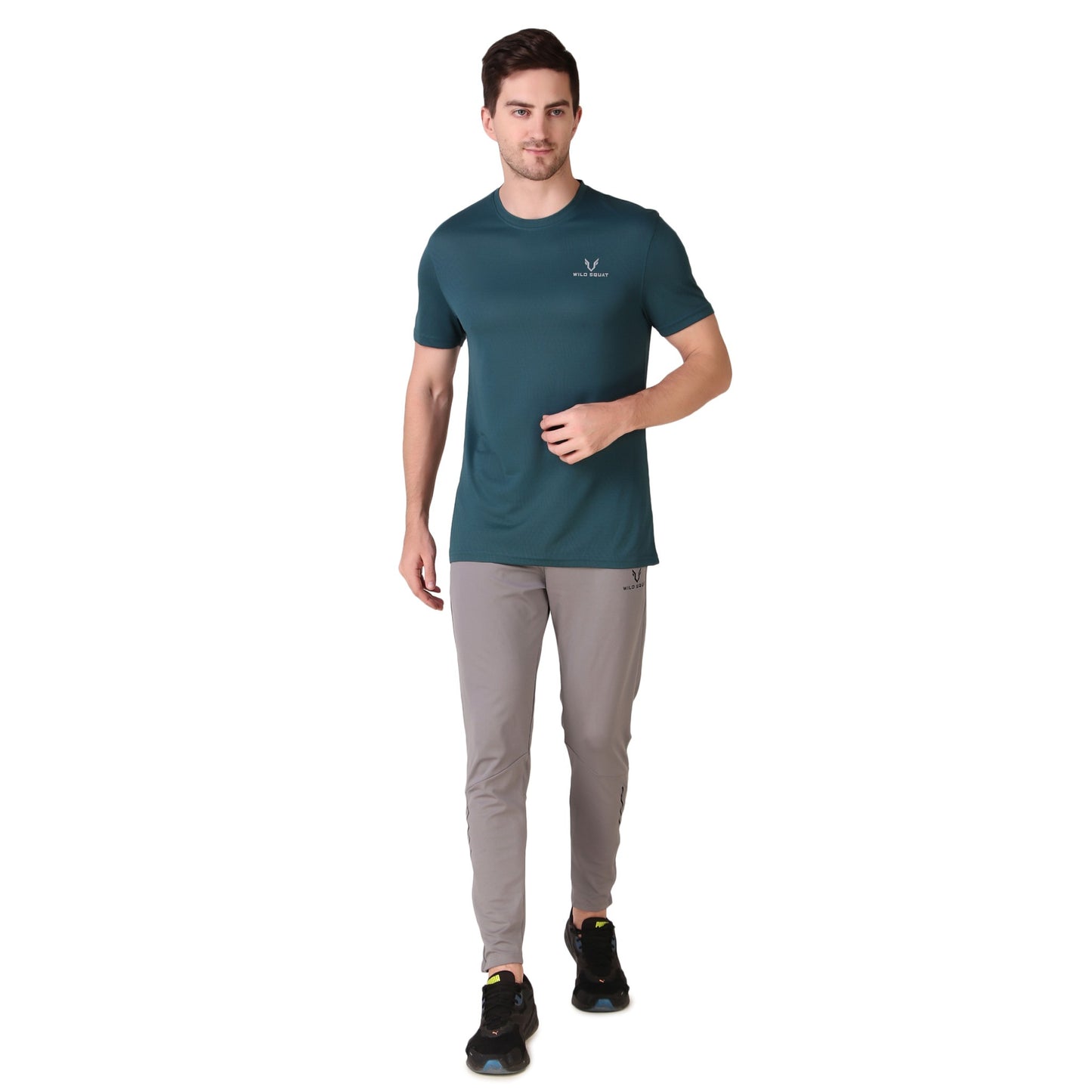 Breathable Jacquard T-Shirt - Sea Blue