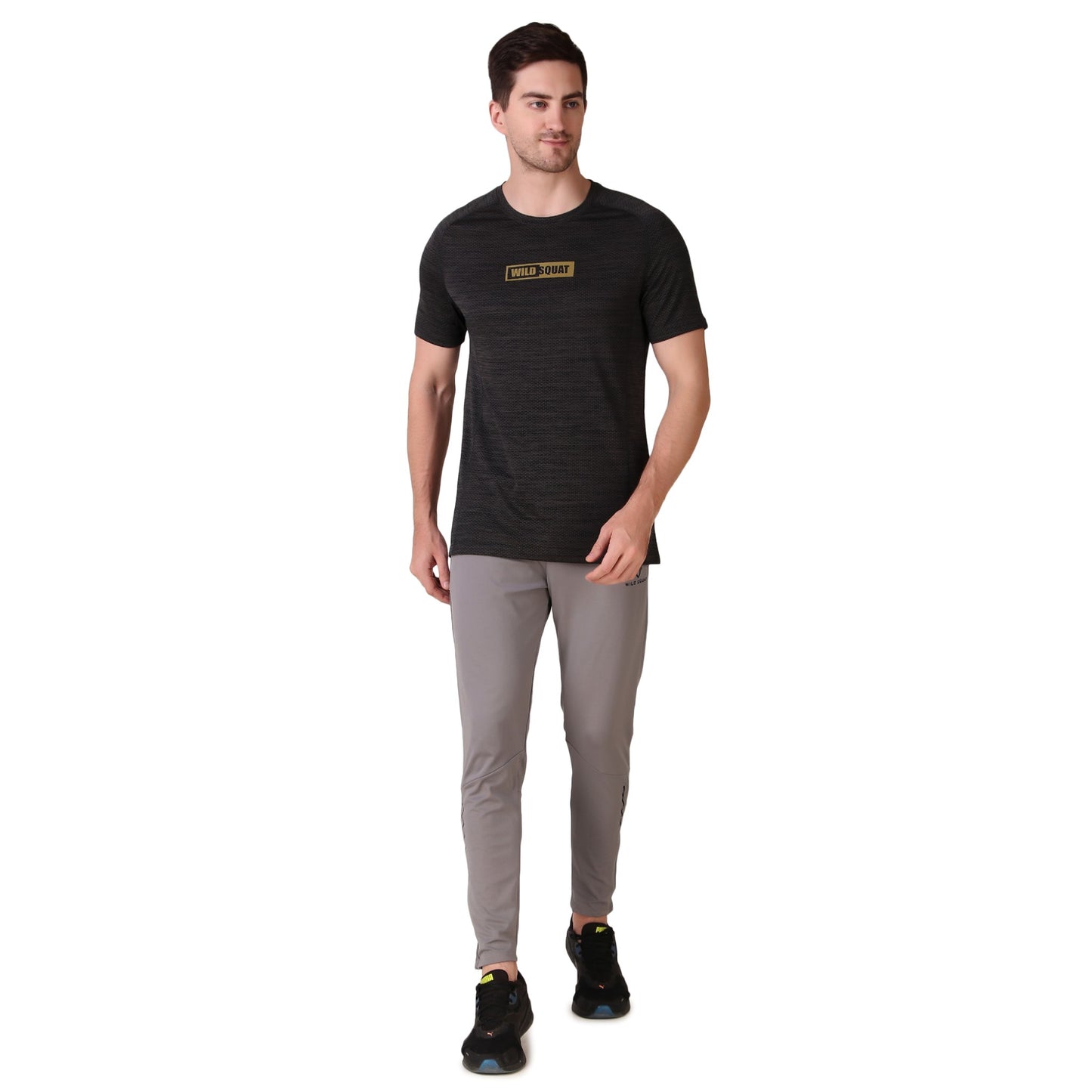 Athletic Core Half Sleeve T-Shirt - Olive Green