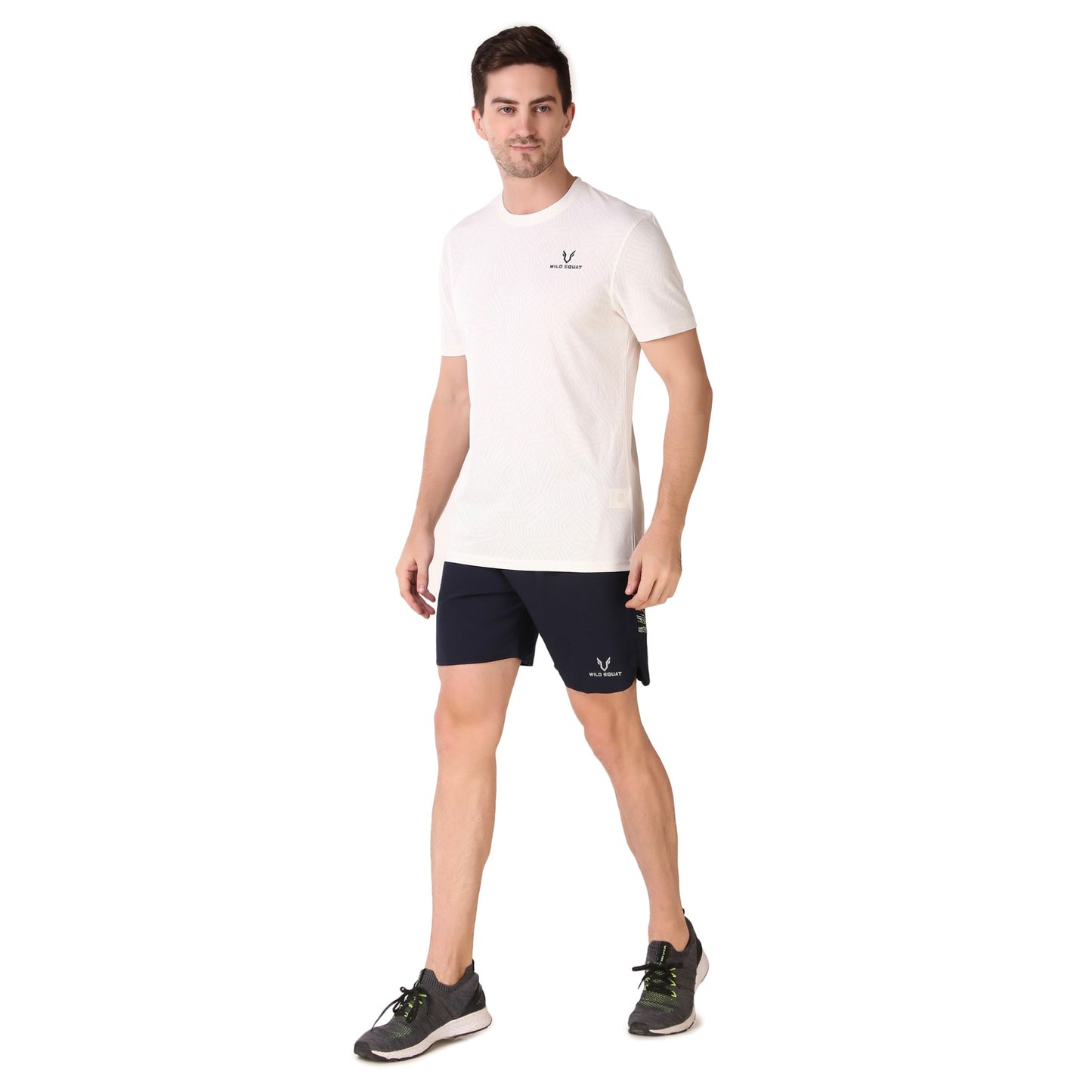 Corefit Printed Training Shorts - Navy