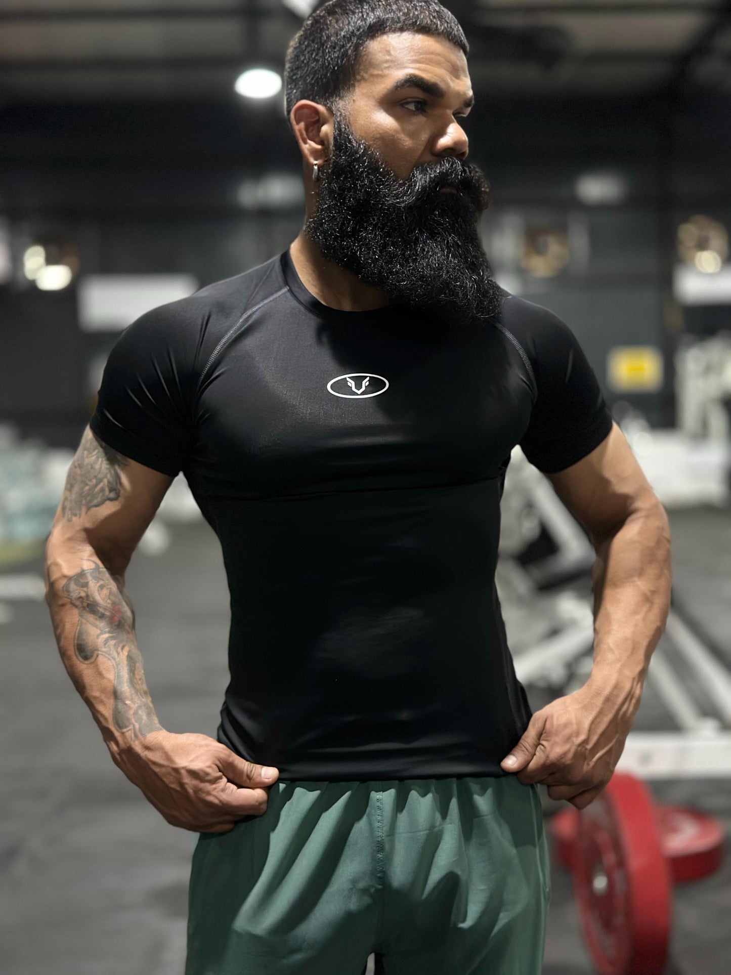 Compression Halfsleeve T-Shirt Black