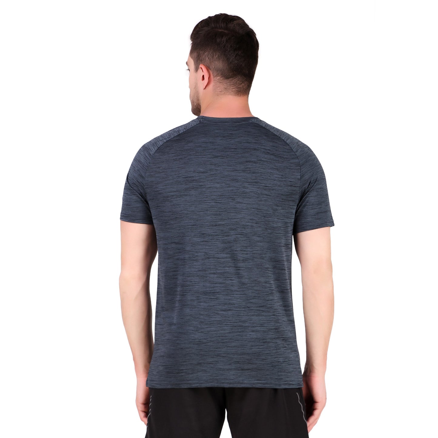 Sublimated Grindle Melange T-Shirt - Black