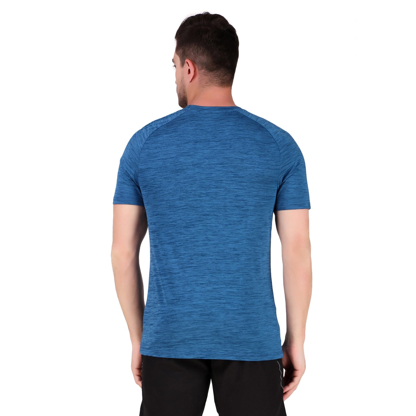 Sublimated Grindle Melange T-Shirt - Royal Blue
