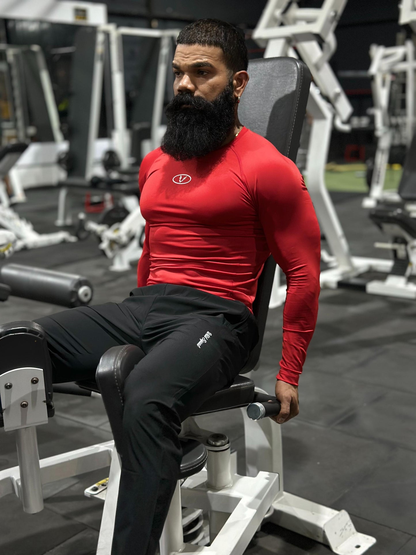 Compression Fullsleeve T-Shirt Red