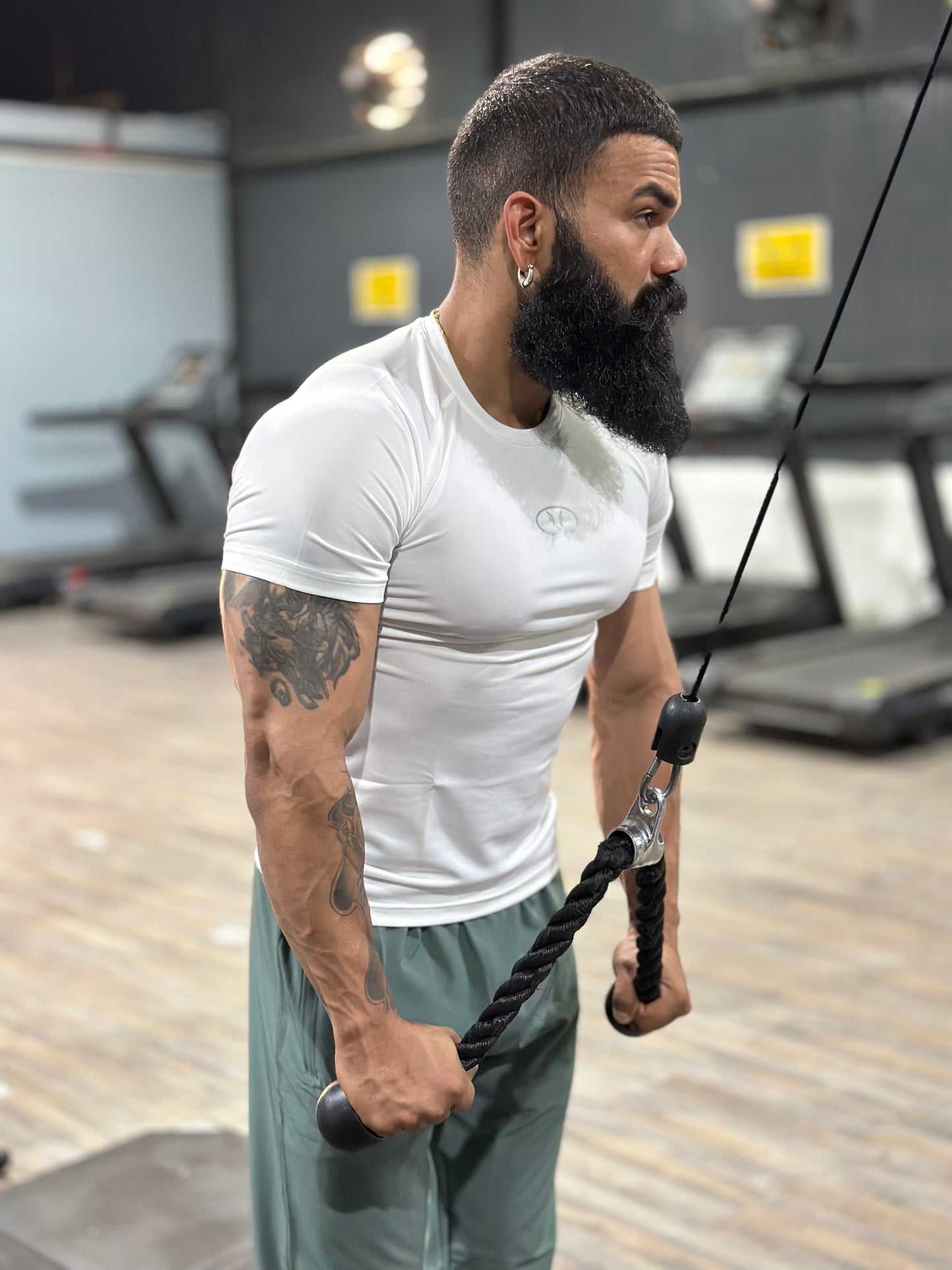 Compression Halfsleeve T-Shirt White