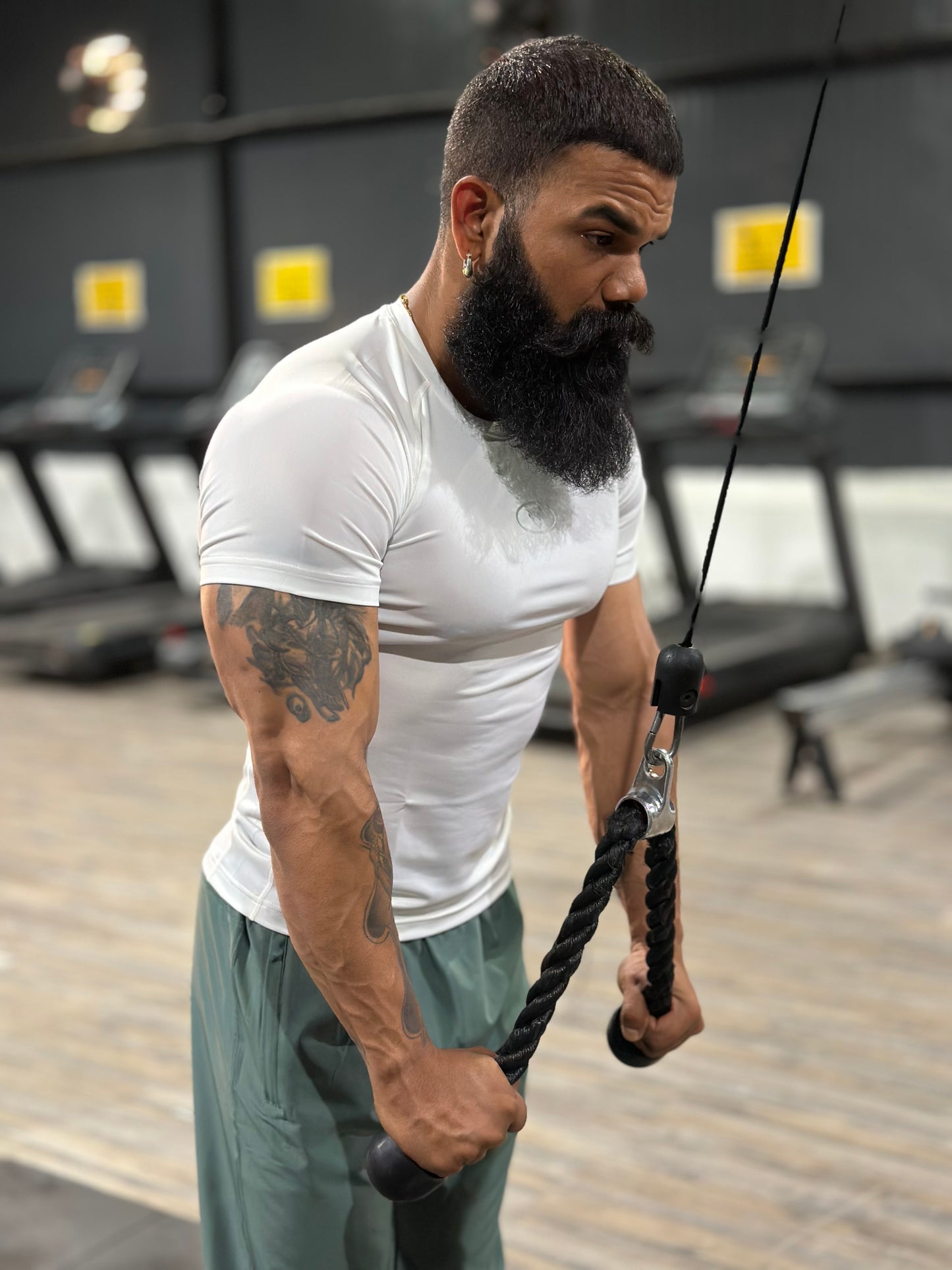 Compression Halfsleeve T-Shirt White