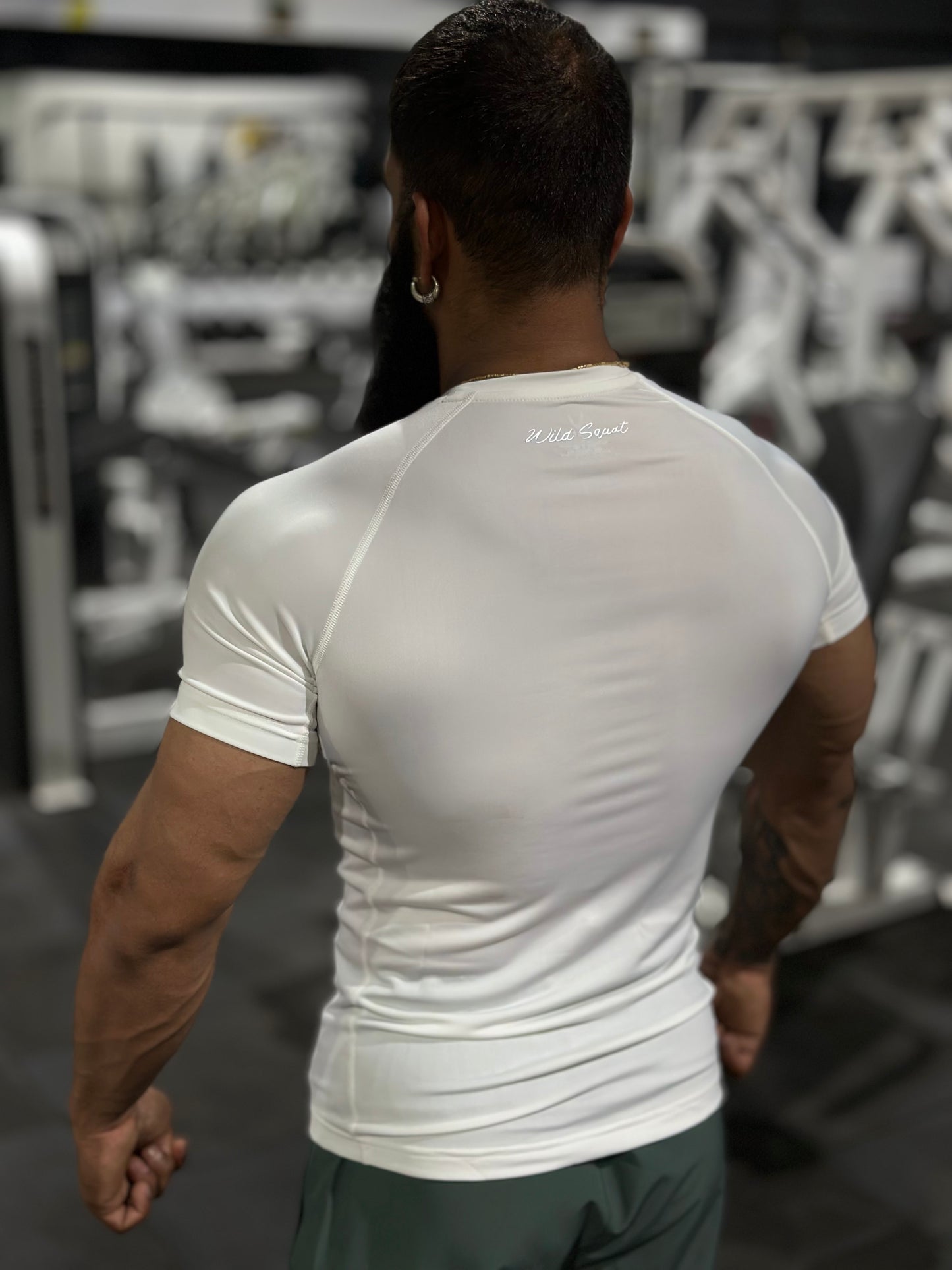 Compression Halfsleeve T-Shirt White