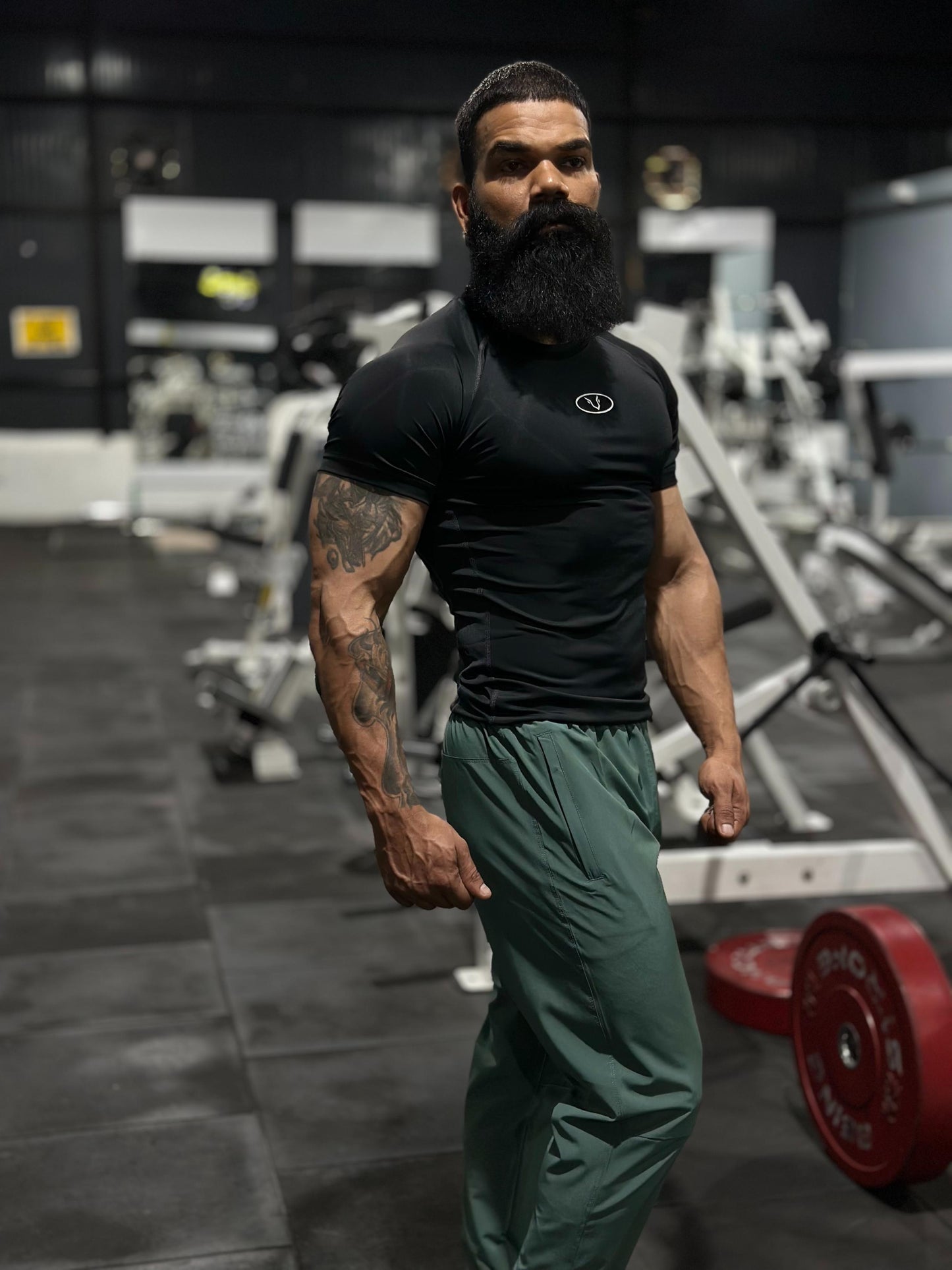 Compression Halfsleeve T-Shirt Black